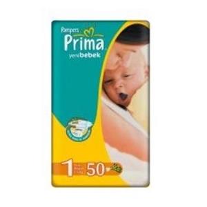 پوشک بچه پریما پمپرز ترکیه اونتاژ سایز۱(۵۰تایی)Prima Pampers